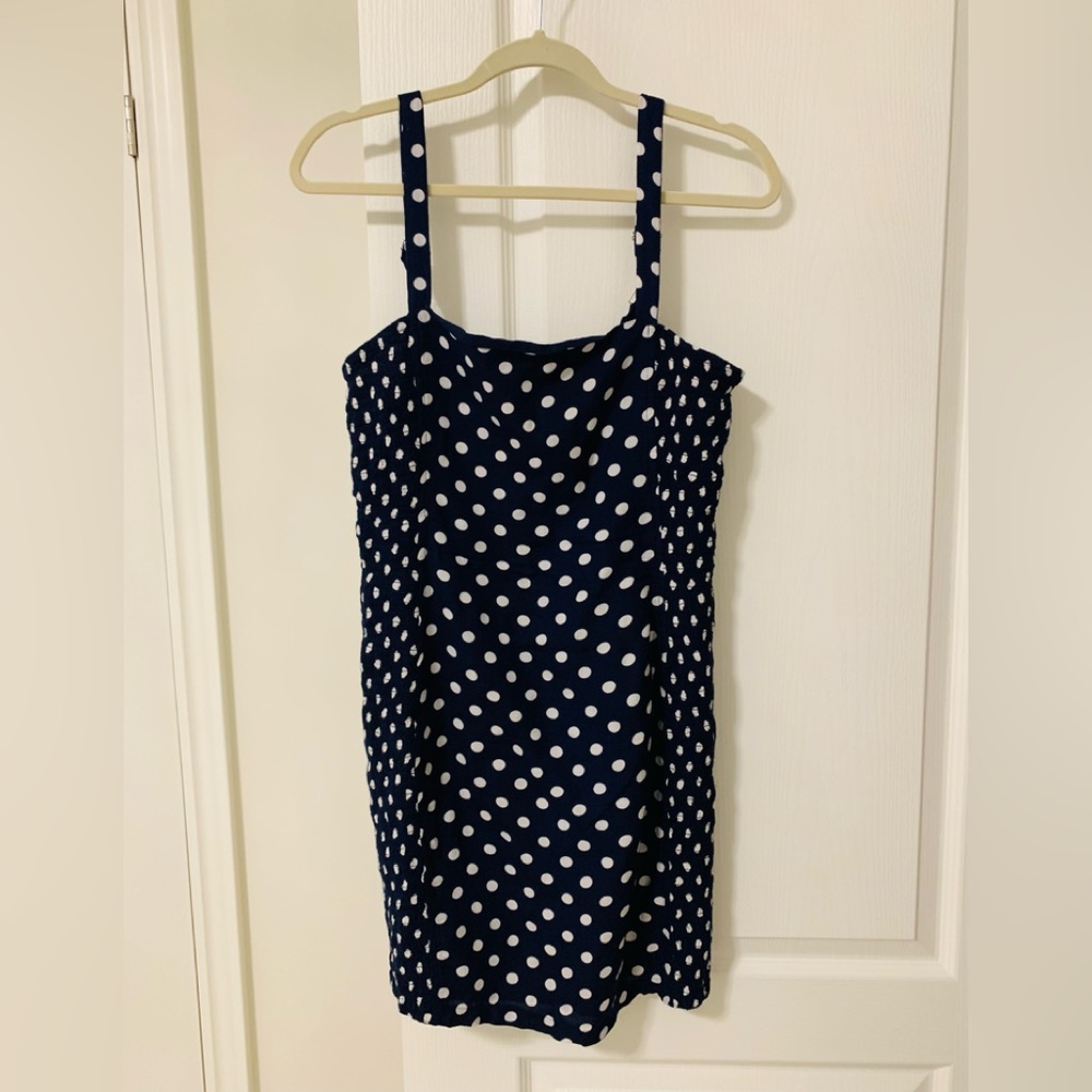 Paper Moon strap polka dot dress size M